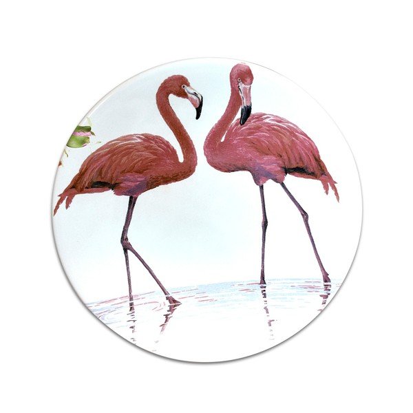 Keramický talíř Flamingo, ⌀ 25 cm