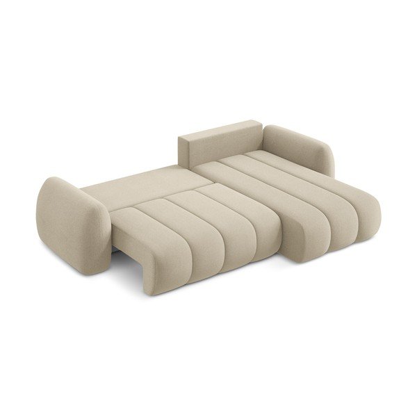 Helepruun panipaigaga bukleekangast nurgadiivanvoodi (parem nurk) Pele - Makamii-image-4