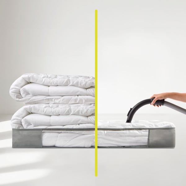 Plastikust riiete vaakumkott voodi alla 105x45x15 cm - Homéa