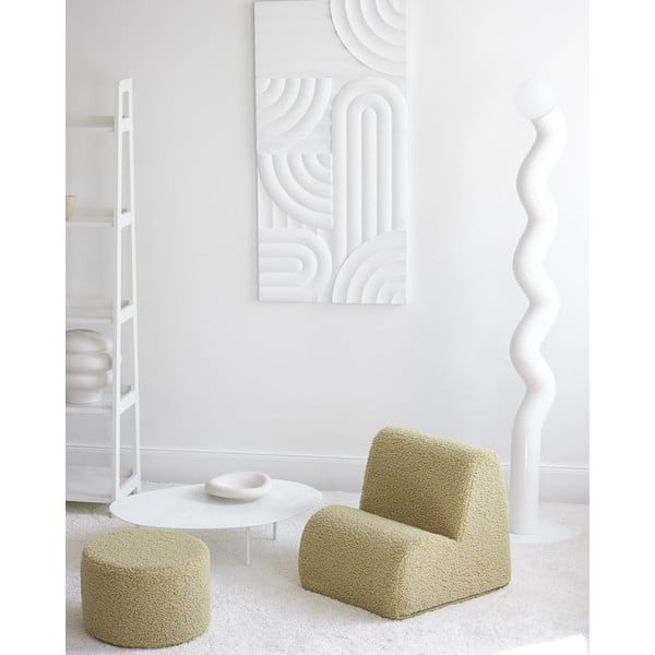 Roheline bukleekangast laste tugitool Cloud - Wigiwama-image-4