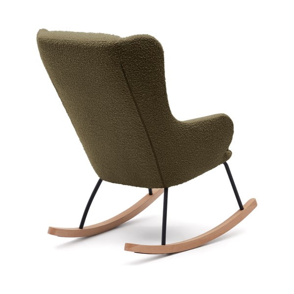 Roheline bukleekangast kiiktool Maustin - Kave Home-image-2