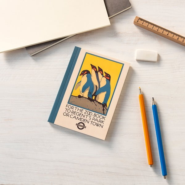 Märkmik 60 lehekülge A6 formaadis For the Zoo - Rex London-image-1
