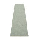 Heleroheline sise/välisvaip 60x250 cm Mono Sage Army – Pappelina