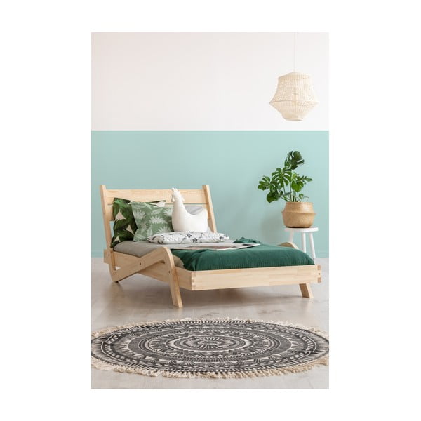 Laste voodi männipuidust Zigzag, 80 x 200 cm - Adeko-image-2