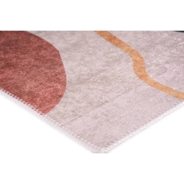 Sinine-kreem pestav koridorivaip 80x200 cm - Vitaus-image-2