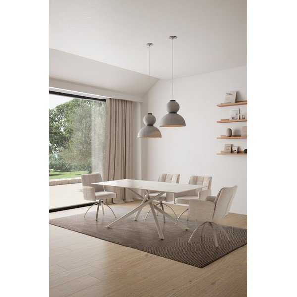 Söögilaud keraamilise pealispinnaga 90x180 cm Talia - Marckeric-image-1