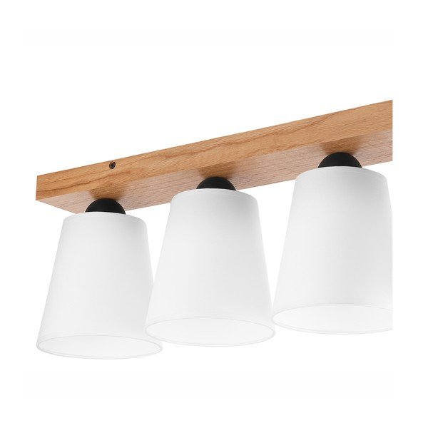 Valge laevalgusti tekstiilist varjuga ø 15 cm Lula - LAMKUR-image-4