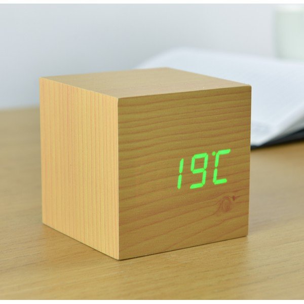 Digitaalne äratuskell Cube Click – Gingko-image-1