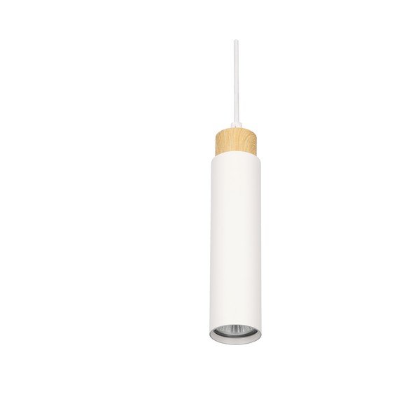 Rippvalgusti valge metallist varjuga Claro - Candellux Lighting-image-2