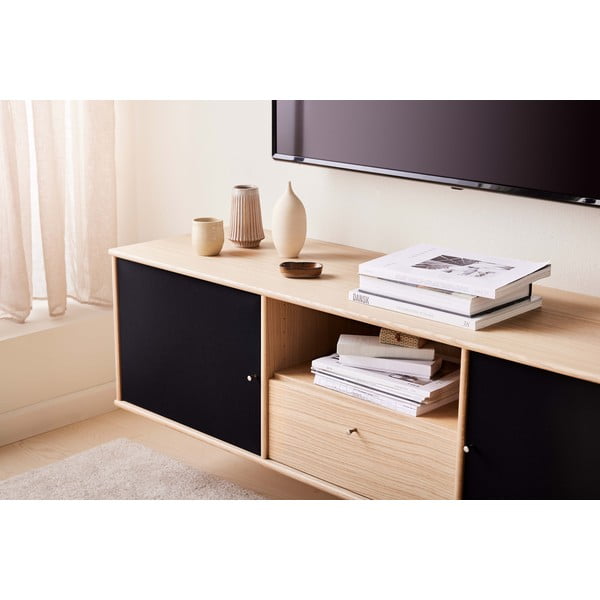 Tammega vooderdatud telerilaud 232 Mistral - Hammel Furniture-image-1