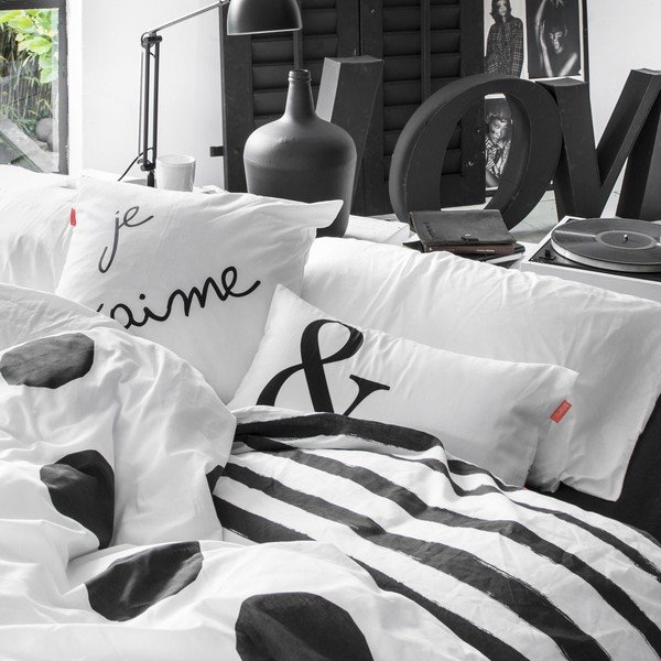 Sada 2 bavlněných povlaků na polštář Blanc Star-image-1