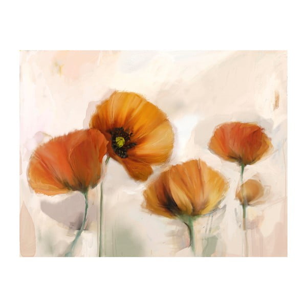 Suureformaadiline tapeet Vintage , 400 x 309 cm Poppies - Artgeist