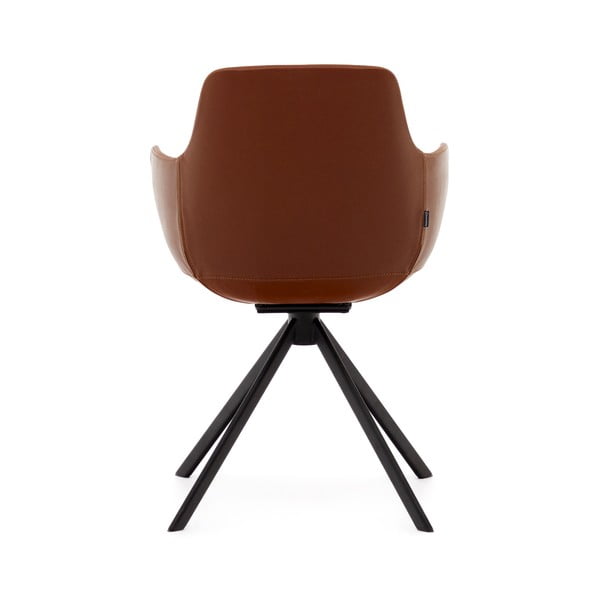 Konjakipruunid söögitoolid 2tk komplektis Tissiana - Kave Home-image-1