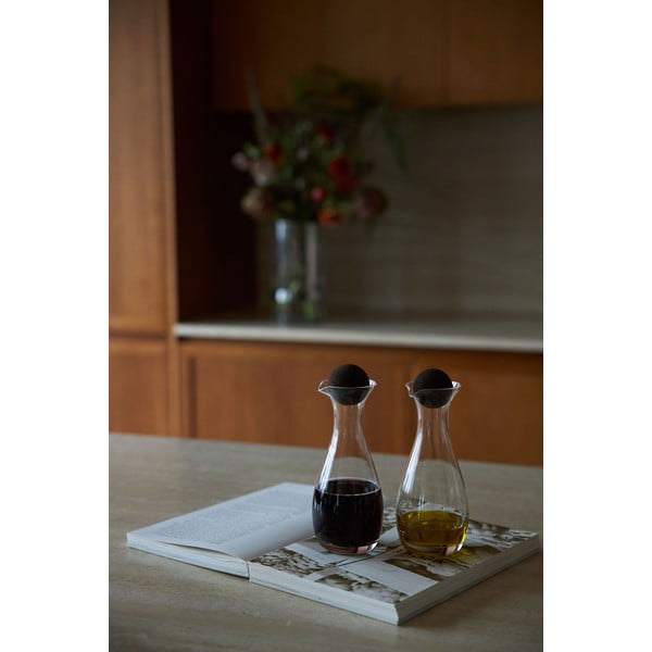 Õli ja äädika pudelid, 2 tk komplektis Nature - Sagaform-image-1