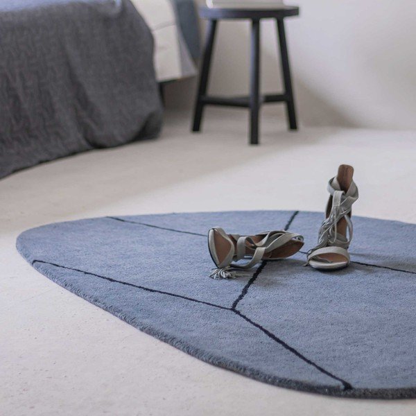 Sinine villane vaip 150x200 cm Shape - Mette Ditmer Denmark-image-3