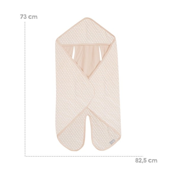 Beež puuvillane turvahäll 73x82,5 cm Frosty Almond - Roba-image-1