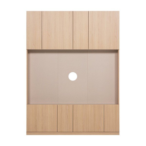 Modulaarne televiisor naturaalses värvitoonis 160x215 cm Build - WOOOD