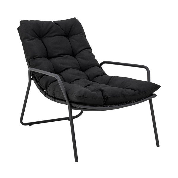 Must aia lamamistool koos jalatoega Boel - Bloomingville-image-2