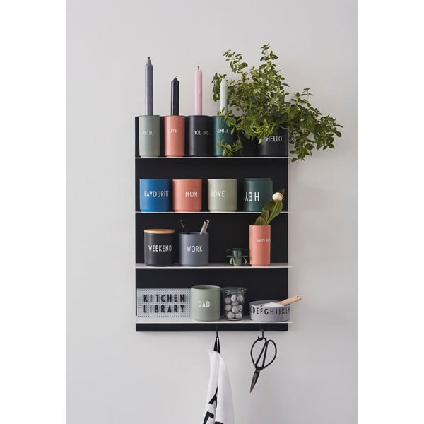 Tumehall portselanist kruus 300 ml Work – Design Letters-image-1