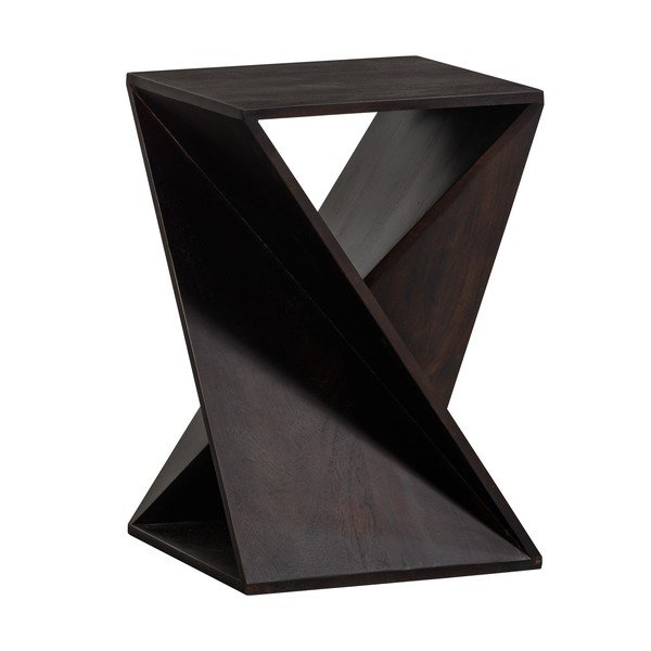 Akaatsia täispuidust abilaud 41x41 cm Ikem - WOOOD