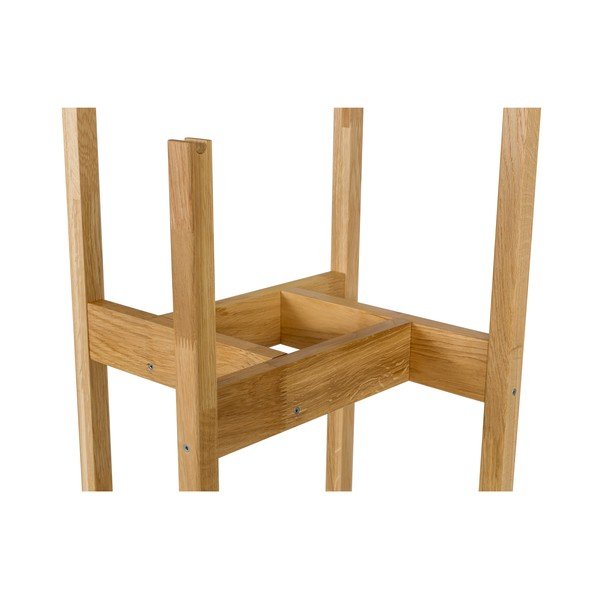 Massiivsest tammest valmistatud mantlihoidja Hilbert - Woodman-image-4