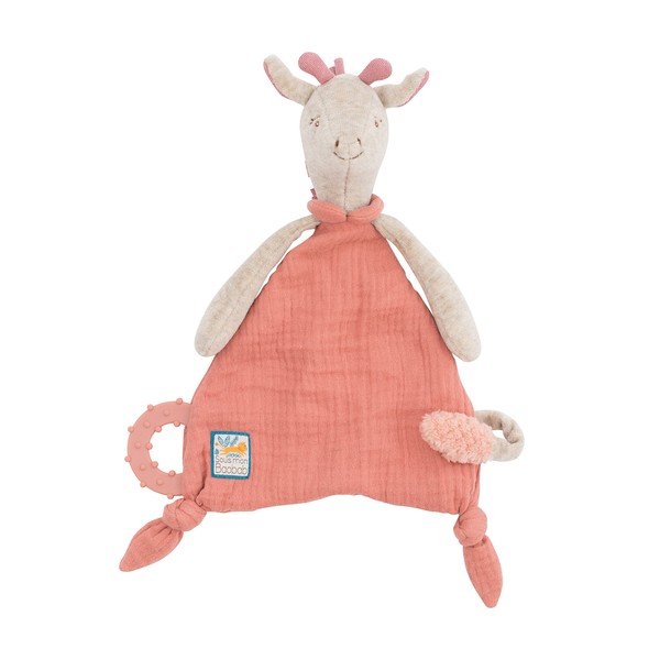 Roosa kaisutekk Giraffe - Moulin Roty
