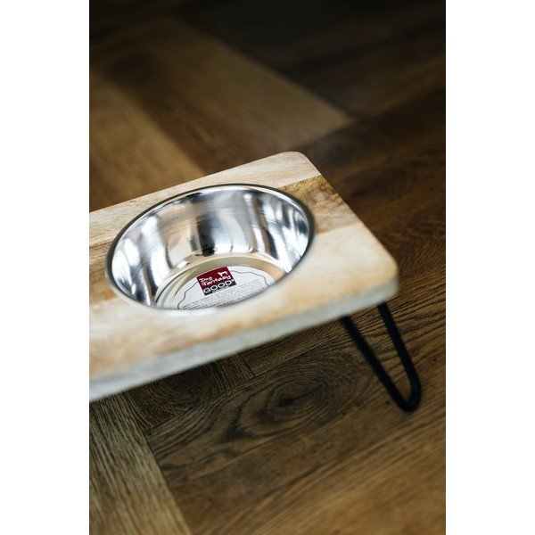 Puidust kausside komplekt koerale alusega Dog Fantasy - Plaček Pet Products-image-3