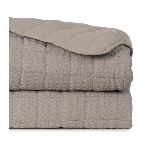 Beež tepitud voodikate 240x260 cm - Ixia