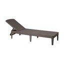 Pruun kunstlikust rotangist aia lamamistool Jaipur - Keter