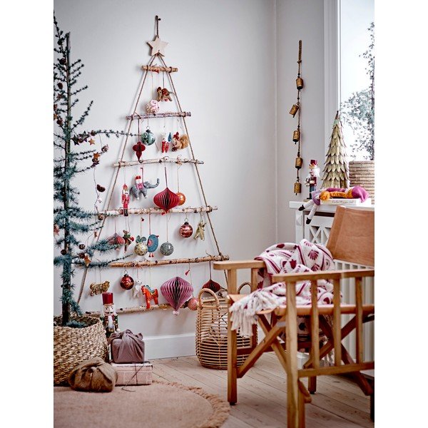 Klaasist jõulukaunistused 2-st komplektis Loba - Bloomingville-image-1