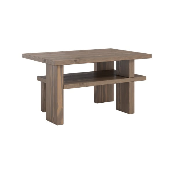 Pruun diivanilaud männipuidust 45×68 cm Japan – Karup Design