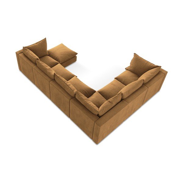  Terrakotavärvi nurgadiivan (vasak nurk/U-kujuline) Manao – Makamii-image-3