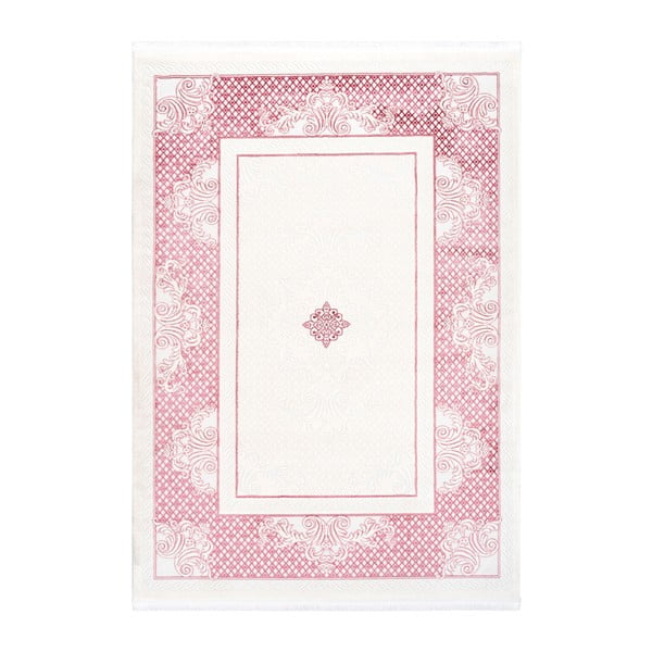 Růžový koberec Kayoom Shermin, 120 x 170 cm