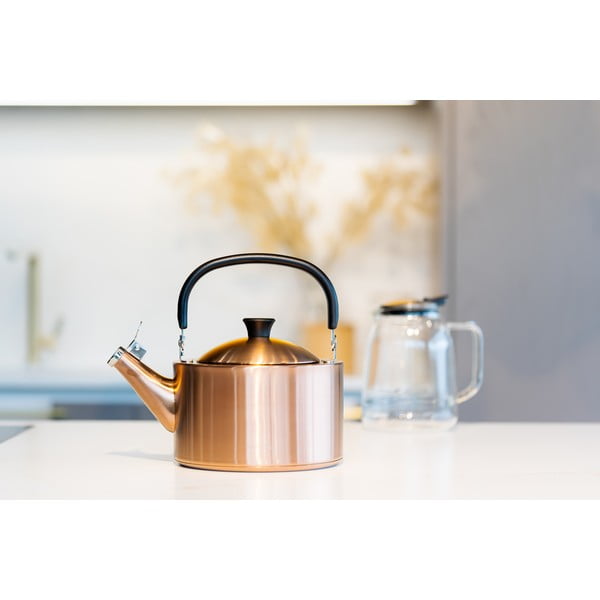 Vasevärvi roostevabast terasest veekeetja 1,5 l Diamante – Vialli Design-image-4