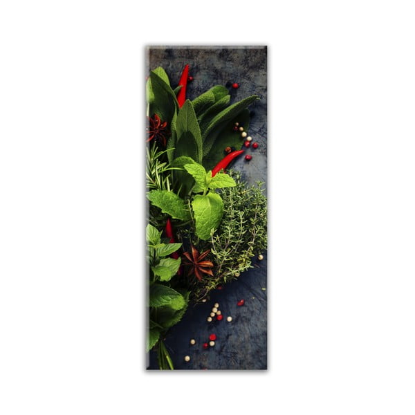 Obraz Styler Glas Kitchen Red Pepper, 30 x 80 cm