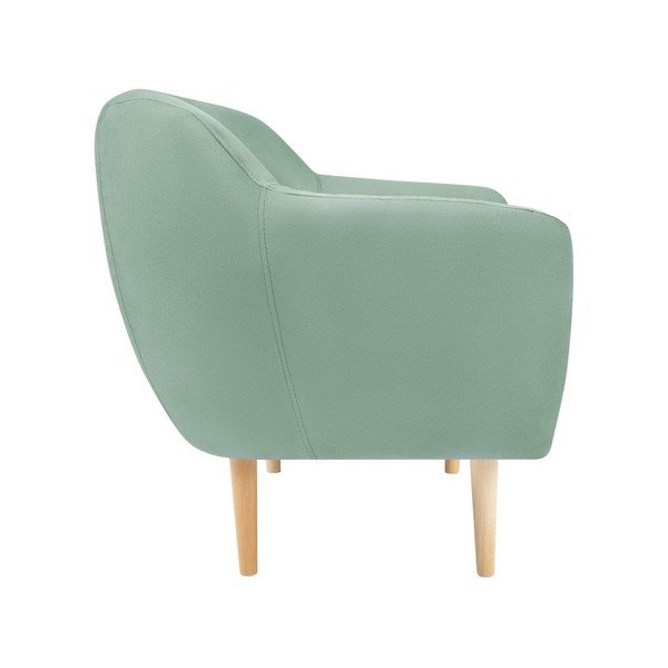 Mintsaroheline sametist tugitool Sardaigne - Mazzini Sofas-image-3