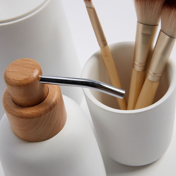 Bílý dávkovač mýdla La Forma Lynck-image-1