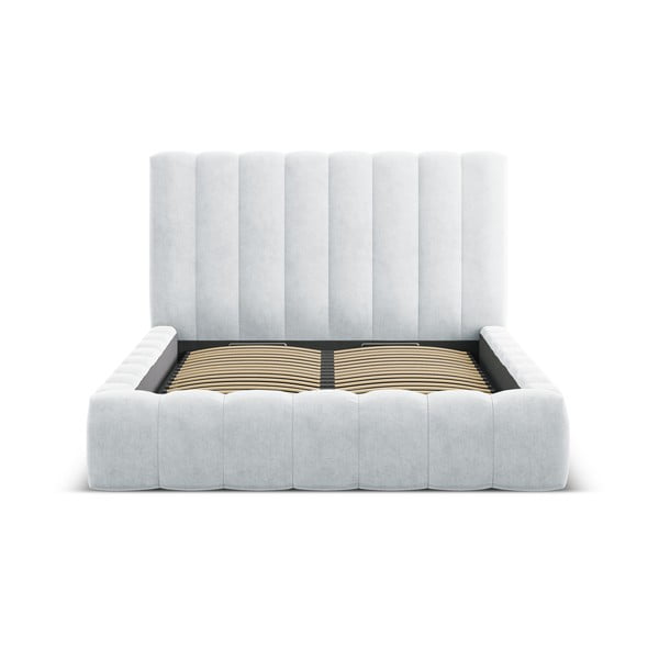 Helehall kaheinimesevoodi koos panipaigaga 180x200 cm Kelp - Micadoni Home-image-3