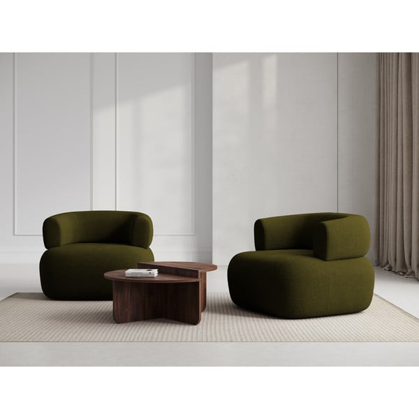 Roheline bukleekangast tugitool Jenny - Micadoni Home-image-1