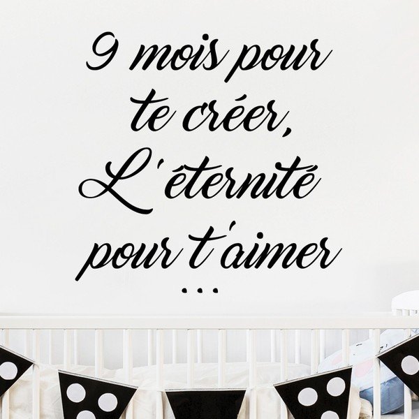 Samolepka Ambiance Sticker Quote