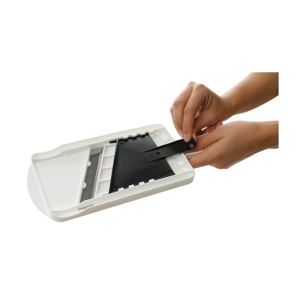 Valge ja must reguleeritav köögiviljaviilutaja Food & More - Fackelmann-image-3