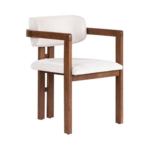 Valge söögitool käetugedega Toscana - Kalune Design