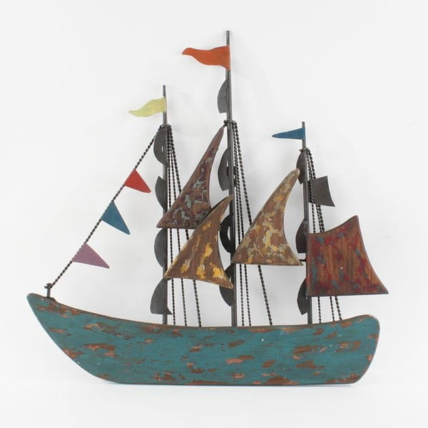 Nástěnná dekorace Plující loď