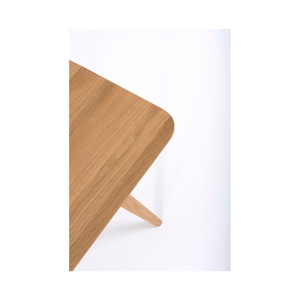 Lavice z masivního dubového dřeva Gazzda Stafa, délka 140 cm-image-1