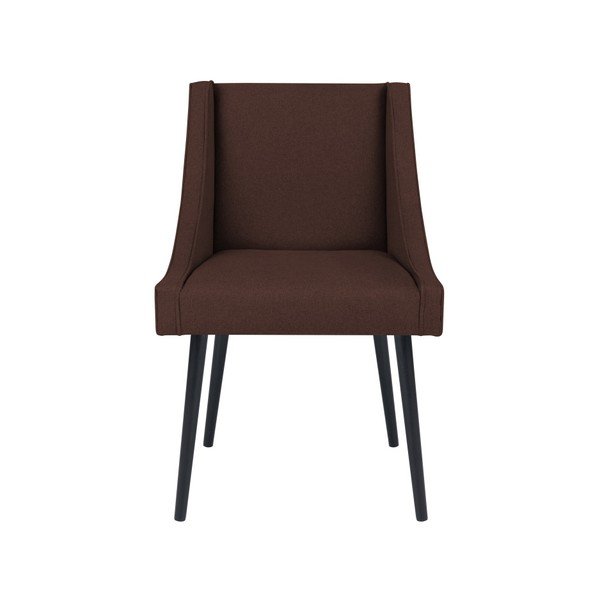 Hnědá židle Micadoni Home Massimo