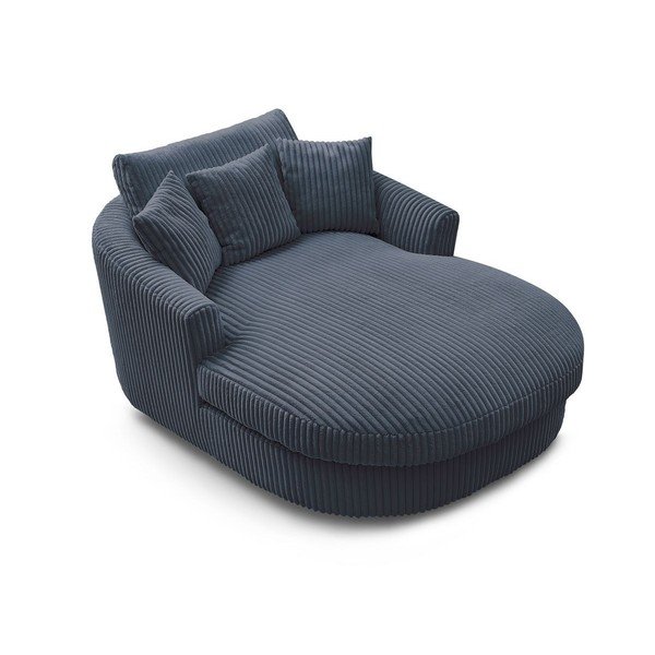 Tumesinine kordvelvetist tool Belem - Bobochic Paris-image-4