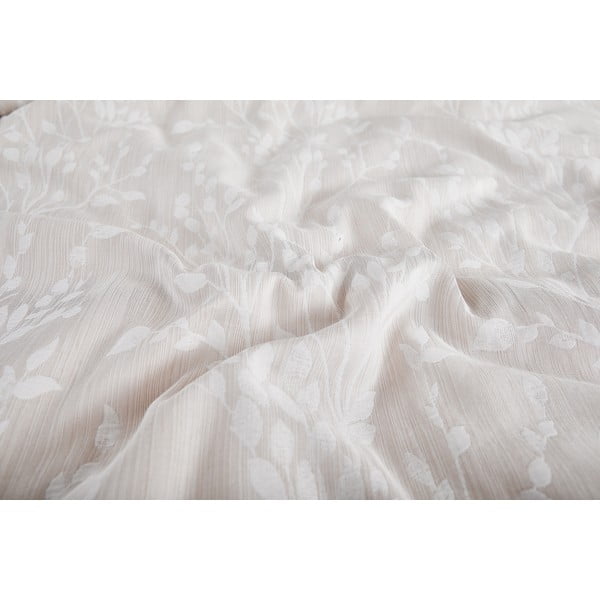 Beež žakaar-voodipesu üheinimesevoodile 140x200 cm Boston - My House-image-2