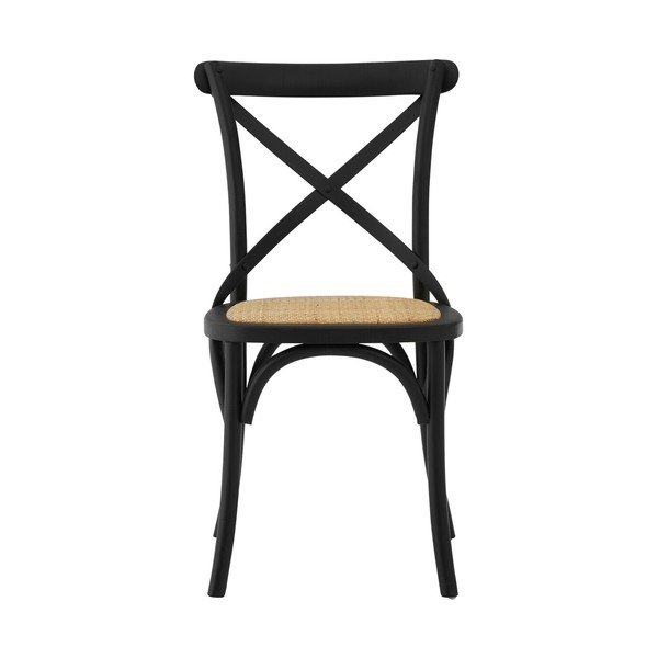 Mustast tammest söögitool Lyon - Premier Housewares-image-2