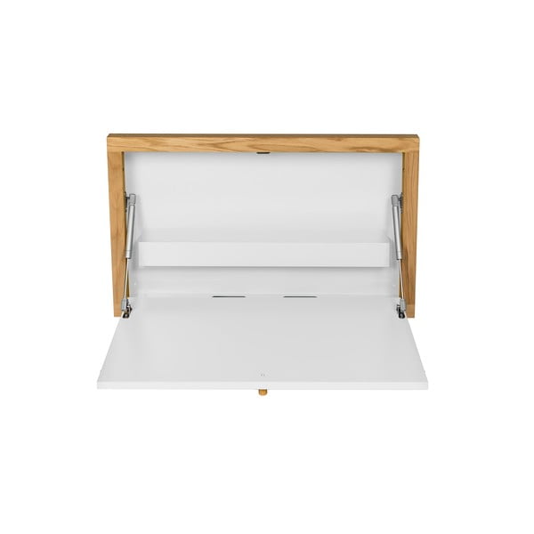 Valge seinale paigaldatav kallutatav laud Brenta - Woodman-image-2