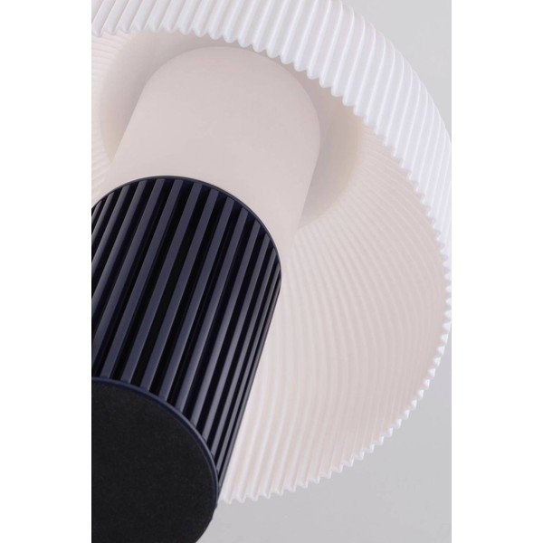 Valge/sinine plastmassist laualamp (kõrgus 29 cm) Maya - Jotex-image-3